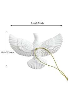 Christmas Decorations Resin Style Friendship Doves - Christmas Tree Ornament Set Of Two Doves - Best Gift For Someone Special Home Decor Room Decor Winter Christmas Decorations Home Christmas Gifts Christmas Decor - Multicolor - View 5