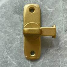 Trava de Porta Deslizante de 90 Graus, Trinco, Trinco de Porta Deslizante de Celeiro, Fecho, Trava de Banheiro, Trava de Porta de Banheiro, Porta Deslizante, Porta Deslizante, Fecho de Trava de Porta Sem Furos, Artefato Anti-Roubo Independente do Ângulo de Instalação