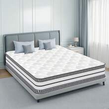 Kaltschaummatratze 90x200 cm, Orthopädische 8-Zonen -Komfort H3 Mittelfest, Matratze Öko-Tex Zertifiziert, Anti-Feuchtigkeit, Anti-Milben, Taschenfederkern Höhe 23cm