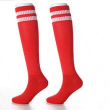 Kids' Soccer Socks - Non-Slip Long Tube/Over-The-Knee Athletic Socks For Boys & Girls | Anti-Slip Sports Socks For Football Games