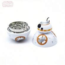 Star Wars 1个正版星球大战迷你BB-8机器人，采用独特的研磨器设计，是圣诞节和万圣节的完美礼物，也可用作厨房配件、家居装饰、汽车摆件，是情人节的理想之选，也是圣诞节的最佳选择。 - 彩色 - 查看 2