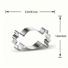 4pcs Stainless Steel Cookie Cutter Set - Cookie Molds For Easter, Valentine's Day - Candy Shapes, For Holiday Baking, Pastry Decoration And Celebration - Multipurpose Kitchen Tool For Christmas, Halloween Christmas Christmas Decorations Christmas Pajamas Christmas Gifts Christmas Decor