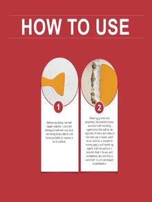 2pcs Wall Repair Kit - Wall Putty, Wall Repair Paste, White Wall Restoration Latex Paint, Crack Filler, Easy Application, Smooth Finish, Waterproof, Anti-Mold, Anti-Moisture, Suitable For Wall Peeling, Nail Holes, Graffiti, Mold, Cracks