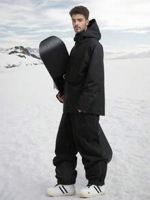 Pantalones de peto para esquiar para hombres, pantalones de peto aislados y impermeables para nieve, pantalones transpirables para exteriores, ropa de invierno para hombres, pantalones de nieve, pantalones de chándal, ropa de primavera, mono de esquí