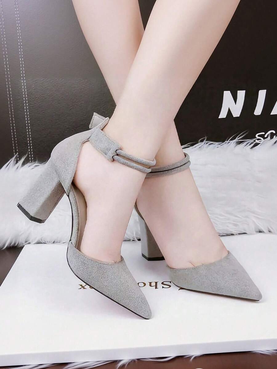 Women Pumps - 灰色 - 查看 1