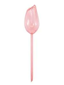 5pcs/Set Pink Tulip Plant Watering Globes, Suitable For Indoor And Outdoor Plants, Automatic Plant Drip Irrigator And Self-Watering - Multicolor - View 11