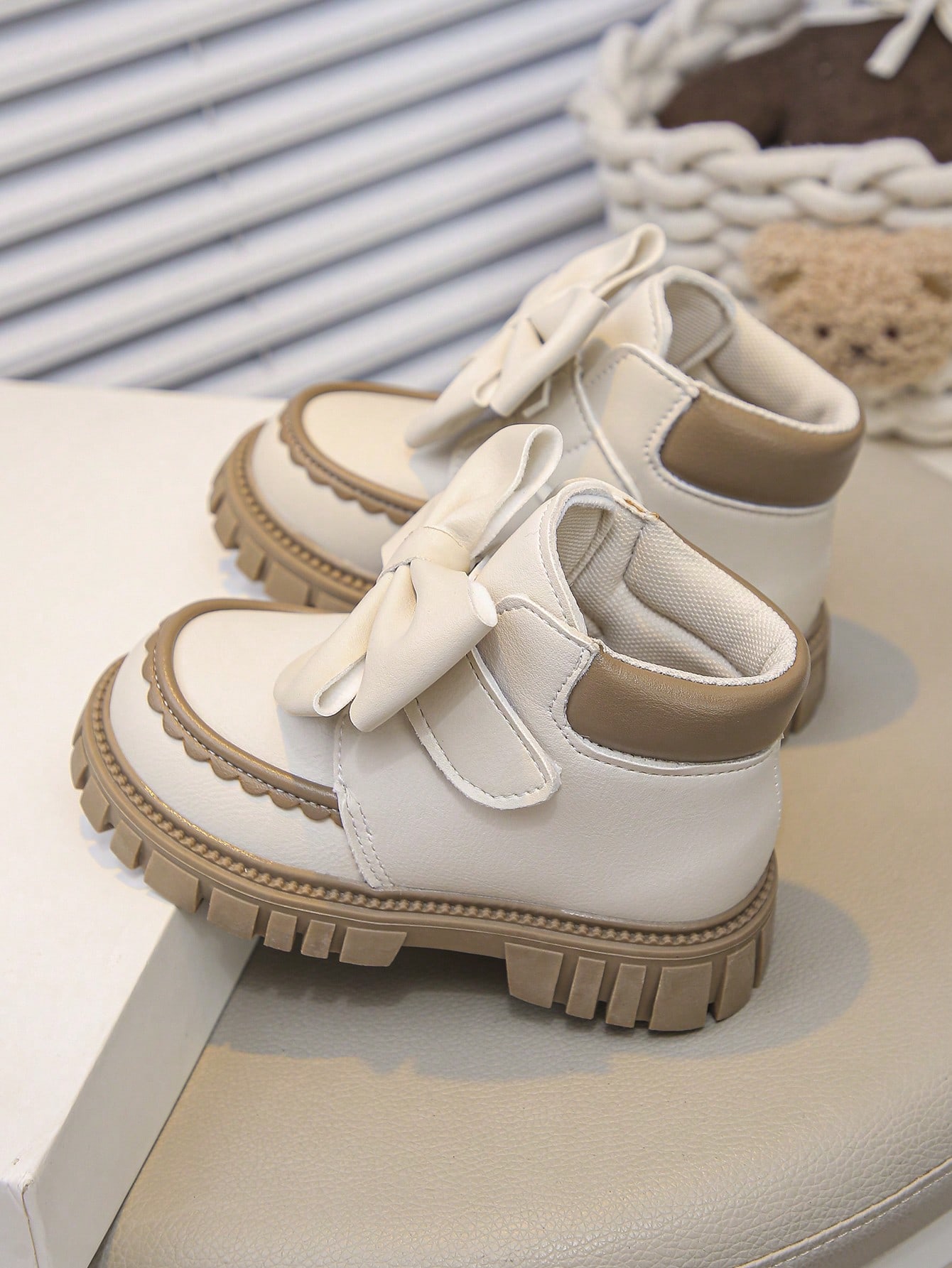 زوج من بوت تشيلسي الخارجية للأطفال، تصميم جديد بنم...