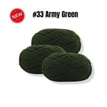 3 Knäul 100% Acryl-Softoragarn mit insgesamt 75 Gramm 4-fädigem Milchgarnmischung zum Handstricken DIY-Projekten