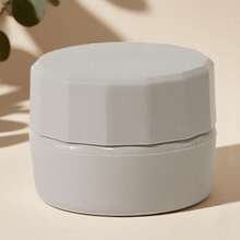 2 件 5 克可再填充化妆品罐，带盖空样品容器防漏瓶，适用于旅行化妆品面霜乳液磨砂膏指甲油固体化妆品
