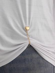 Unisex Multi-Functional Magnetic Scarf Clip, Strong Magnet Fastener, With Chain, Magnetic Clothes Clip, Secure Scarf, Headscarf, Pants And Other Clothing, Travel Essential, Outdoor Office Back To School Necessity - Multicolor - View 4