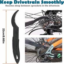 1pc/4pcs Set Bike Chain Cleaner Bicycle Cleaning Tool Durable ABS Brush Tool Set For Drivetrain Gear Cassette And Sprockets Chain Cleaner For Mountain Bike Road Bike BMX And Motorcycles, Cycling Accessories