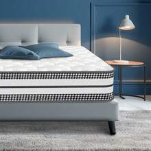 Kaltschaummatratze 90x200 cm, Orthopädische 8-Zonen -Komfort H3 Mittelfest, Matratze Öko-Tex Zertifiziert, Anti-Feuchtigkeit, Anti-Milben, Taschenfederkern Höhe 23cm