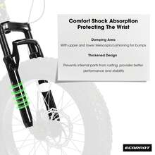 20-Inch Teen Mountain Bike With High Carbon Steel Frame, Disc Brakes, Durable Wide Tires, Front Suspension, 7-Speed, Ideal For Snow And Off-Road Riding