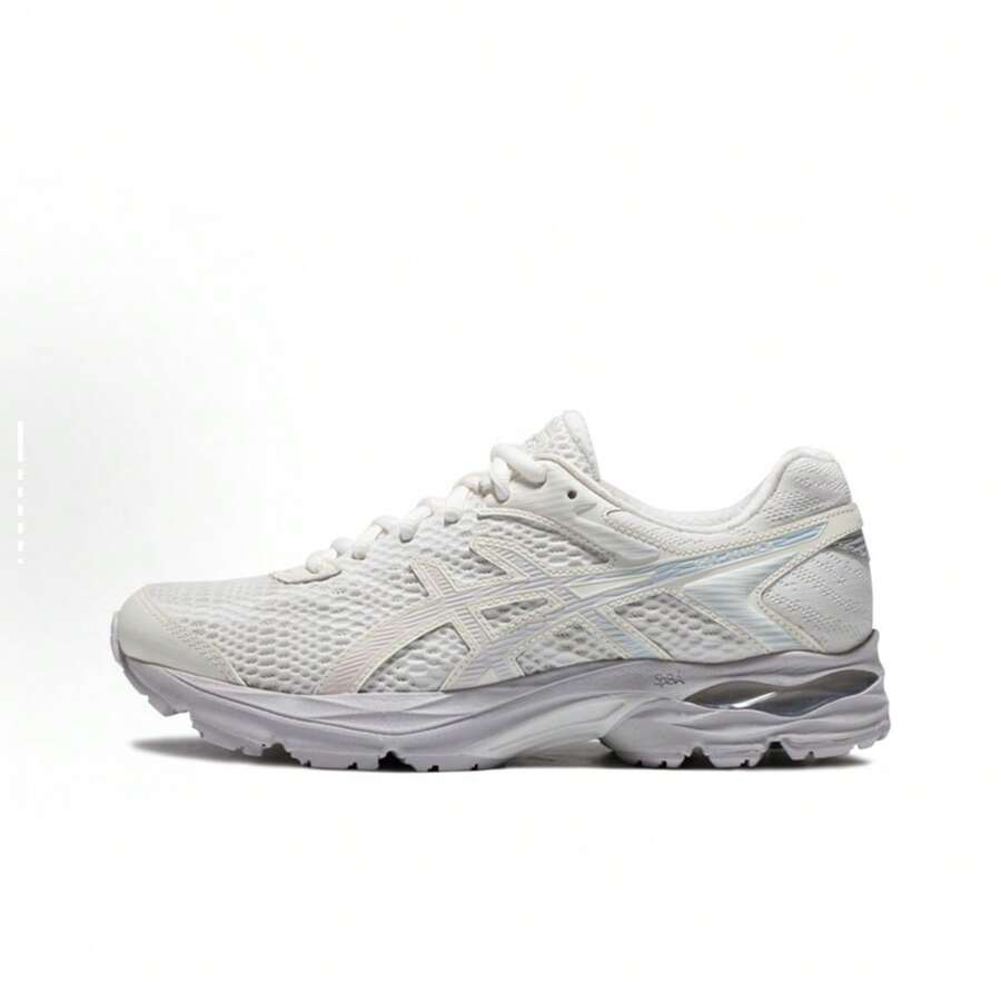 Giày chạy bộ địa hình Asics Gel-Flux 4 Bounce cổ thấp, vải và da tổng hợp, bền và thoải mái, dành cho nữ, màu trắng - trắng - Xem 1