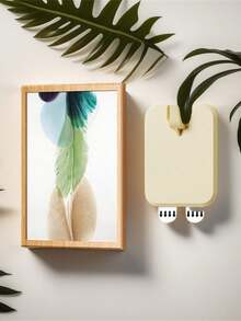 1/3/5 件无钻石粘性墙钩，乳白色，耐用且易于安装，适用于家居装饰和存储，现代塑料挂钩，用于悬挂照片、相框和整理，相框挂钩，现代挂钩，安全安装，用于悬挂墙壁物品的挂钩，实用挂钩