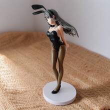 Magnificent 23cm Anime Statue - Intricately Designed Black Suit And Bunny Ears, Highlighting Distinctive Personality And Appeal. At 23cm In Height With A 9.5cm Base Width, This Statue Is Crafted From Top-Tier Materials For Enduring Excellence. The Character Dons A Fashionable Black Suit Accented By Delightful Bunny Ears, Radiating A Unique Persona And Attraction. Every Aspect Is Finely Sculpted, From The Graceful Contours To The Vivid Expression, Demonstrating The Creator's Expertise. Suitable For Aficionados And Admirers, This Statue Elevates Any Setting With Its Mesmerizing Appearance. Position It On Bookcases, Tabletops, Or Showcases To Establish A Striking Highlight In Your Living Area. Furthermore, It Acts As An Excellent Present For Anime Devotees, Satisfying Their Longing For Superior Collectibles. Opting For This Statue Signifies Possessing A Masterpiece And A Treasured Memento. - 彩色 - 查看 8