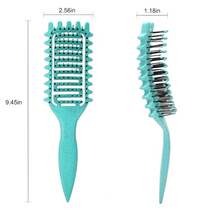 Hair Brush, Curly Hair Brush, Vented Shaping And Defining Curls For Women, Ideal For All Hair Types - 紅色 - 查看 6