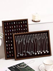 1PC,Vintage-Inspired Jewelry Display Case - Trays For Necklace & Earring Storage,Premium Showcase For Pendants & Bracelets,Perfect Gift For Jewelry Lovers