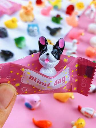 10/20/30/40/50pcs Random Cute 3D Animal Candy Bags, Surprise Gifts Suitable For Party, Christmas, Halloween Decoration, Back To School Season