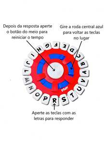 Jogo De Raciocínio o ê Stop Jogar Entre Amigos com 72 Temas - Multicolorido - Visão 7
