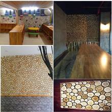 Fette di legno di pino naturale - Sottobicchieri in legno rustico con bordo in corteccia, decorazioni natalizie fai-da-te e decorazioni artigianali, cerchi non trattati incisibili come ornamenti