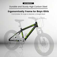 20-Inch Teen Mountain Bike With High Carbon Steel Frame, Disc Brakes, Durable Wide Tires, Front Suspension, 7-Speed, Ideal For Snow And Off-Road Riding
