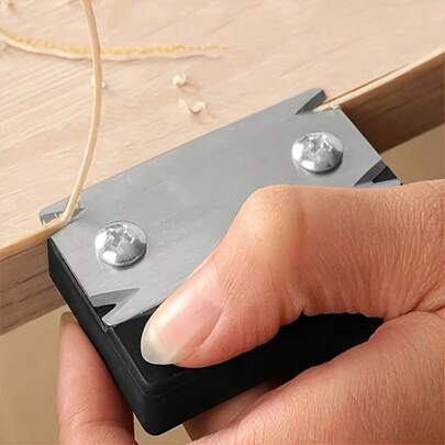 Máy cắt gỗ cầm tay cầm tay tiện dụng - Máy chà nhám và làm mịn cạnh gỗ, PVC, ABS, MDF đa năng - Bo tròn các góc một cách an toàn và tạo ra lớp hoàn thiện chuyên nghiệp Dụng cụ làm mộc tự làm, Dụng cụ bo tròn | Tay cầm | Kết cấu bền bỉ