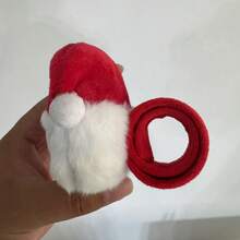 Santa Claus, Cute Reindeer, Snap Rings, Cute Snap Rings, Christmas Small Gifts, Christmas Gifts - Red - View 4