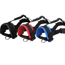 Adjustable Nylon Pet Muzzle, Anti-Bite Anti-Bark Anti-Swallowing Dog Mouth Cover Collar