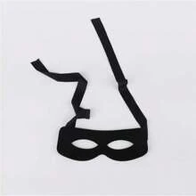 20pcs Zorro Eye Mask, Felt Half Face Mask For Halloween, Christmas, Costume Party, Masquerade Ball, Performance, Stage, Movie Props