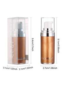 HANDAIYAN High Gloss Body Lotion, Radiant Skin Essence, Long-Lasting High Gloss Essence, Suitable For Summer Beach, Pool Party, Travel, Music Festival, Valentine's Day Gift