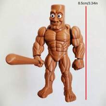 3D打印“童童童”木棍人，美国山海经，搞笑搞笑玩具，减压，模型，小雕像，摆件，创意，学生礼物，节日礼物，好礼物 - 彩色 - 查看 10