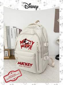 Disney 1个官方授权 | 米奇图案背包，史迪奇大容量背包，带笔记本电脑隔层 | 休闲背包 | 运动包 | 卡通背包 | 双肩包 | 书包，适合女孩/女士/学生/青少年/毕业生，是日常使用、外出、旅行、购物和返校的理想之选 - 彩色 - 查看 12