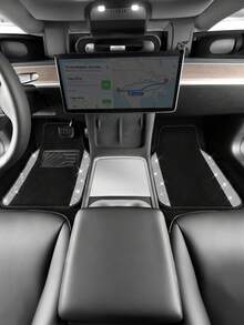 4PCS/2PCS Bling Diamond Car Floor Mats – Sparkling Crystal Rhinestone Design With Glitter Finish | Anti-Slip PVC Heel Pad, Waterproof & All-Weather Protection | Universal Fit For Front & Rear Rows, Compatible With Cars, SUVs, Trucks | Full Set Carpets For Interior Protection, Stylish Car Interior Accessory - 款式A - 查看 10