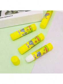 1/3/6/8pcs PVA High Viscosity Solid Glue Sticks, Adhesive, Suitable For Office And Student DIY Stationery, Home Office Glue Sticks, For DIY Art Paper, Cards, Photos, Stationery, Strengthen Family Bonding, White Back To School Supplies, Back To School Essential, Office Supplies, Craft Class, Learning, Extracurricular Activities, School Supplies (Random Color & Style)