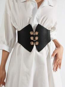 Black Hollow Lock Ring