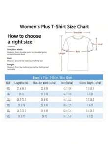 Plus Size  Casual T Shirt With Inspirational God Don T Play About Me Quote Print For American Women Women Size L-3XL 4XL 5XL - màu đen - Xem 2