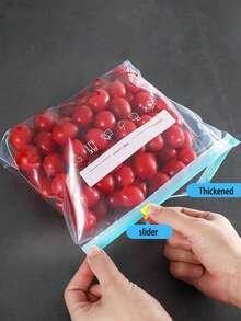 Sacs Ziplock réutilisables, sacs de congélation Ziplock, sacs de congélation étanches réutilisables, sacs hermétiques pour micro-ondes pour le stockage et l'organisation des aliments. Contenants de stockage pour les voyages, pour les noix, les céréales, les légumes, les fruits et les collations. Accessoires de cuisine adaptés aux voyages et à la cuisine à la maison