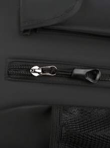 New Waterproof Nylon Drawstring Backpack, Lightweight Outdoor Casual Sports Bag With Adjustable Shoulder Straps, Suitable For Men, Versatile For Travel, Shopping, Fitness, All Seasons