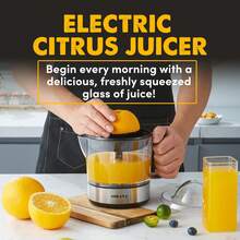 SOKANY 623D Home Electric Juicer With Fruit & Vegetable Separation Function, Orange Juicer. 45W High Power, 700ml Large Capacity. 96% Juice Extraction Rate. Made Of Stainless Steel, Compact And Portable. Suitable For Various Fruits Like Kiwi, Orange, Lemon, Grape, Grapefruit, Etc. Ideal For Home, Office And Camping Use.