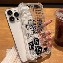 Funda para teléfono con diseño de naipe, compatible con X/Xs Xsmax 11 12 13 14 15 16 - Multicolor 7 - Ver 2