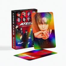 KPOP ATE 60pcs/124PCS (60 Holographic Cards + 64 Stickers) In Your Fantasy Album Holographic Photocard, Sticker, Celebrity Merchandise, Premium Cards, Fans Merch Goods