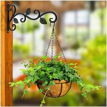 Hanging Basket Chain Planter Hanger 5 Pack 23 Inch Black Hanging Basket Chains Flower Plant Pot Replacement Chain For Bird Feeder Planters Lanterns And Ornaments