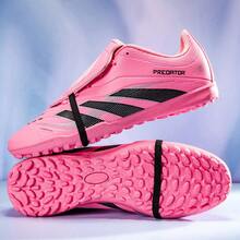 Zapatos de fútbol para hombres, zapatos de fútbol profesionales para exteriores, zapatos ligeros y transpirables para entrenamiento atlético de jóvenes y niños