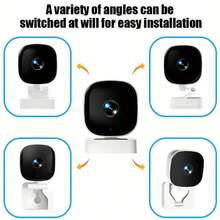 1个迷你智能1080P全高清摄像头，支持WiF连接、高清夜视、双向语音对讲、手机APP观看、移动侦测等功能，USB供电，无需电池，适用于家庭|办公室，适用于老人|儿童及宠物的安全监控。