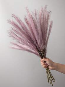 1/3pcs Black Artificial Reed Grass Home Decor Eid Decoration Christmas Halloween New Product Decoration Natural Style Minimalist Premium - Pink - View 4