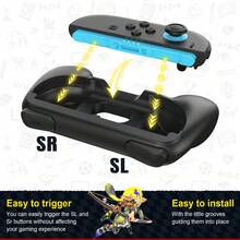 Lmcpa Joy-Con Grips For Nintend Switch 2 (2025), Ergonomic Anti-Slip Handle Kit Accessories For Switch New Gen 2025 Joy Cons Controller, 2 Packs - Multicolor - View 3