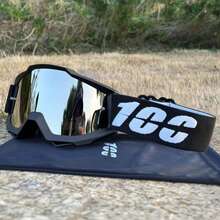 High Quality 100 Motocross Goggles ATV Protection Cycling Racing Motorcycle Glasses MTB Mask Windproof Skiing Goggles - chỉ ống kính - Xem 8