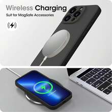 Liquid Silicone Protective Case Compatible With Iphone 17, 17 Air, 17 Pro, 17 Pro Max, Made Of Premium Silicone Material, Provides All-Round Protection (4-Layer Shock-Proof Structure), Soft Anti-Scratch Microfiber Lining, Also Compatible With Iphone 13, 11, 16 Pro Max, 15, 14 Plus, 12 Mini, XS Max, 7, 8 Plus, Scratch-Resistant And Durable. - Black - View 6