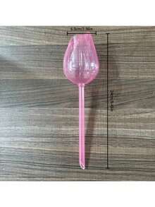 5pcs/Set Pink Tulip Plant Watering Globes, Suitable For Indoor And Outdoor Plants, Automatic Plant Drip Irrigator And Self-Watering - Multicolor - View 8